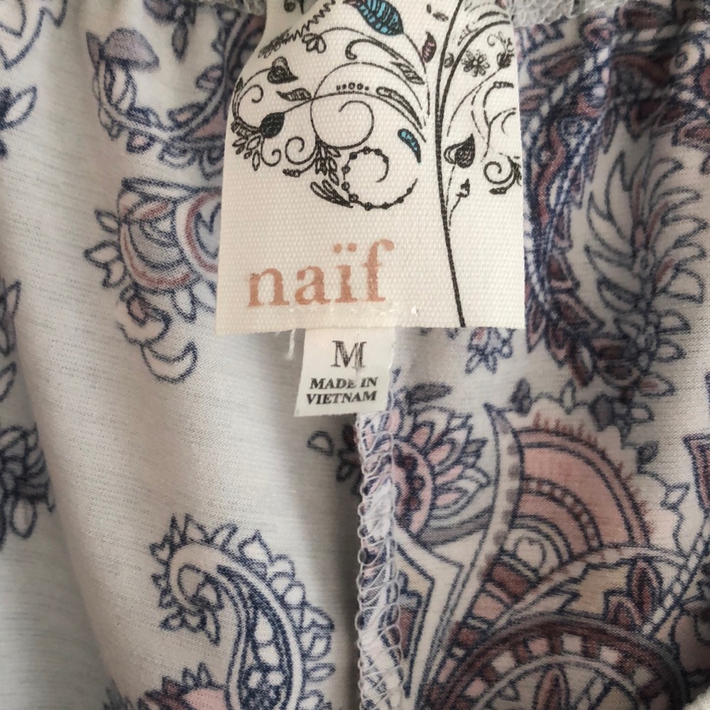 Paisley 3/4 Sleeve Top - Picture 2 of 3